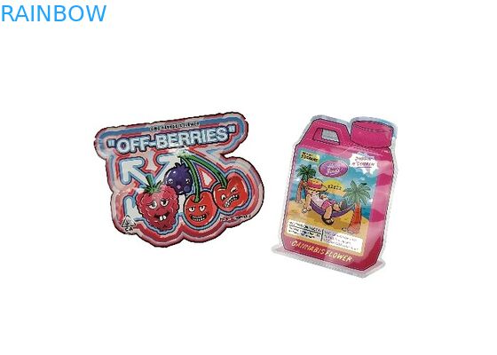 スペシャルの定形Childproofジッパー ロックはResealable 3.5g - 28g臭いの証拠の袋--を袋に入れる