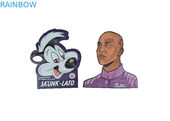 スペシャルの定形Childproofジッパー ロックはResealable 3.5g - 28g臭いの証拠の袋--を袋に入れる