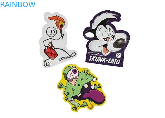 スペシャルの定形Childproofジッパー ロックはResealable 3.5g - 28g臭いの証拠の袋--を袋に入れる