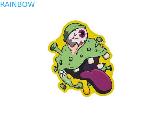 柔らかいタッチの臭いの証拠3.5gはマイラー袋のホログラムの食用の包装を型抜きした