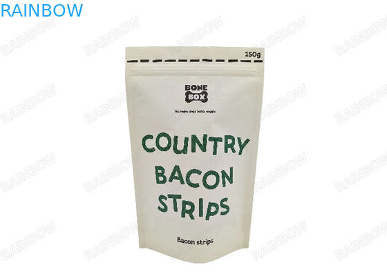 Ecoの友好的な生物分解性の立場の袋の注文の食糧茶ナットのクッキー キャンデーのパッキング袋