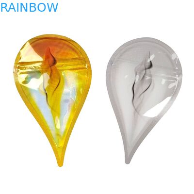 子供の証拠のマイラーの型抜きされたZiplockは食糧キャンデー力のために形づく円の半端ものを袋に入れる