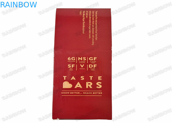 キャンデーの乾燥したフルーツ チョコレート習慣によって印刷される包装の反対の表示紙箱OEM