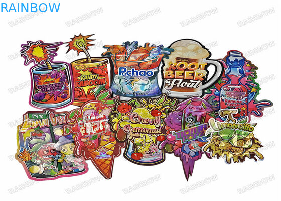 3.5g 食用デジタル印刷 食品包装 スタンドアップバッグ シープロック 臭いを防ぐプラスチックバッグ