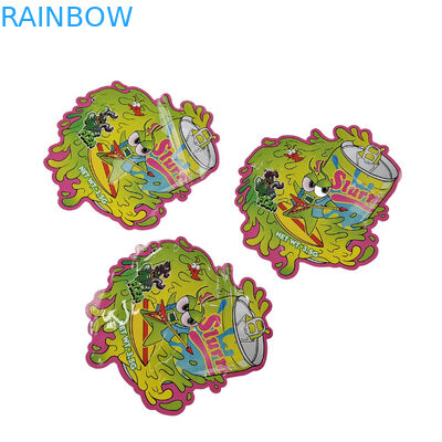 カスタム形 Zipper デジタル印刷袋 3.5g 7g 14g クッキー アルミホイル マイラー袋