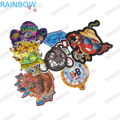 3.5g カスタム 切断袋 防臭シッパー マイラー袋 子供用シッパー バッグ クッキー用 ギンガム 梱包