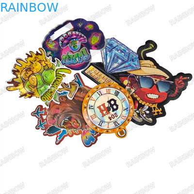 3.5g カスタム 切断袋 防臭シッパー マイラー袋 子供用シッパー バッグ クッキー用 ギンガム 梱包