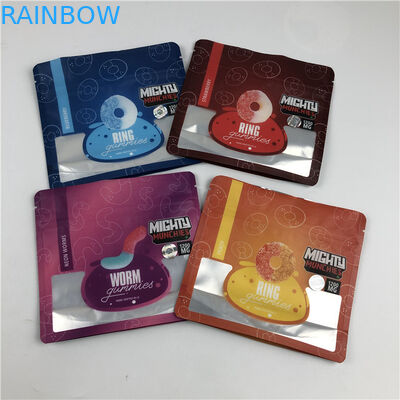 プロフェッショナル サービス デジタル印刷袋 輝く/マット印刷 仕上げ ゴム式食用マイラー袋