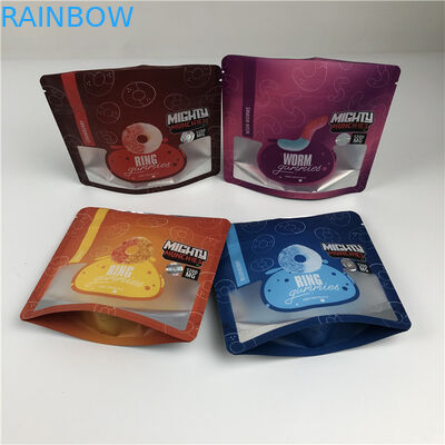 プロフェッショナル サービス デジタル印刷袋 輝く/マット印刷 仕上げ ゴム式食用マイラー袋