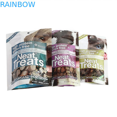 シッパーペットフードバッグ CMYK色 ペットフードの長期保存