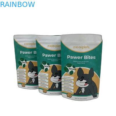 シッパーペットフードバッグ CMYK色 ペットフードの長期保存