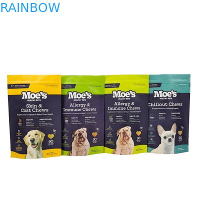 オーダーメイド 食用プラスチック包装 生物分解性袋 アルミニウム製シートシートロック ティー・コーヒー・スナック用ドイパック