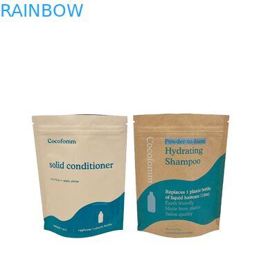 生物分解可能 ドイパック リサイクル可能 カスタム スタンドアップ ポケット  Zip ロック クラフト 紙袋 食用 包装 袋