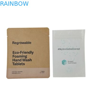 生物分解可能 ドイパック リサイクル可能 カスタム スタンドアップ ポケット  Zip ロック クラフト 紙袋 食用 包装 袋