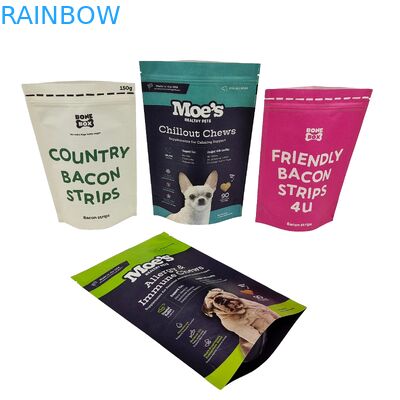 オーダーメイド印刷 エコフレンドリー 高品質のバッグ 100% 生物分解性 クラフト紙 スタンドアップバッグ