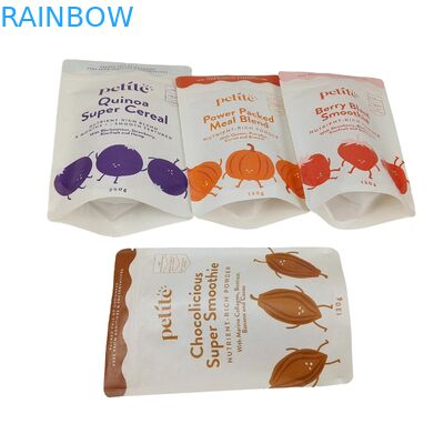 オーダーメイド ジップロック マット 生物分解性 バッグ アルミ製 フィルム 再開可能 食品級 コーヒー豆 茶ノコ スナック ドイパック