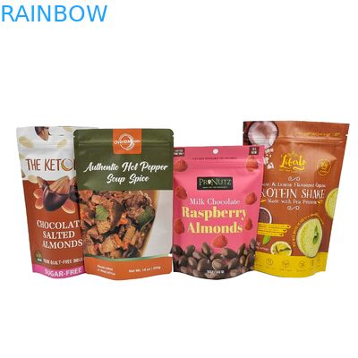 高品質の食品グレードのミラー袋 カスタム スタンドアップ Ziplock スナック ザイパーバッグ