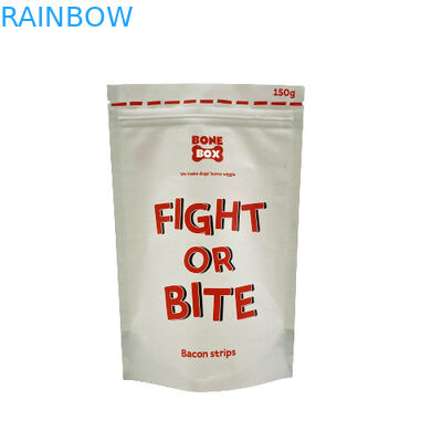 食品用クラフト紙袋 生物分解性 Ziplock スタンドアップパッケージ