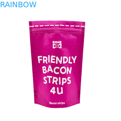 食品用クラフト紙袋 生物分解性 Ziplock スタンドアップパッケージ