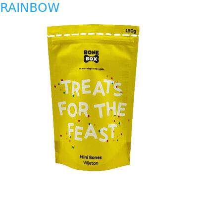 食品用クラフト紙袋 生物分解性 Ziplock スタンドアップパッケージ