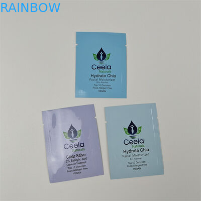 スナックとコーヒー豆 試料用の小葉紙袋のパッケージ