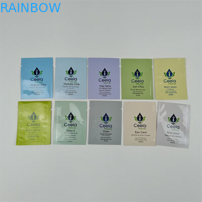 プロの化粧品包装袋 マックス.10 色 フラットバッグ 無料サンプル パッケージ