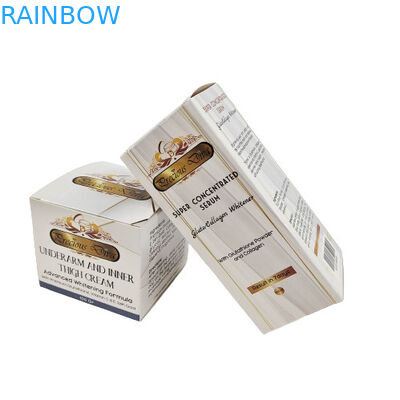 カスタマイズされた紙 カードボード 顔クリーム 梱包ボックス ギフトボックス スキンケア 化粧品 紙箱 自分のロゴ付き
