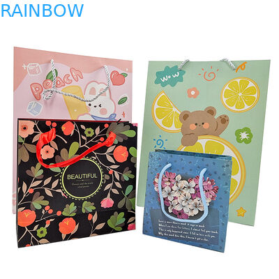 卸売 オーダーメイド プリント ロゴ 贅沢 ギフト 紙袋 小売 ブティック ショッピング 紙袋