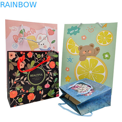 卸売 オーダーメイド プリント ロゴ 贅沢 ギフト 紙袋 小売 ブティック ショッピング 紙袋