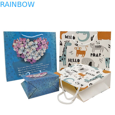 パーソナライゼーション 梱包 紙 クラフト バッグ 高品質 生物分解性 ショッピング バッグ 布袋