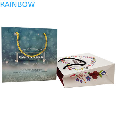 パーソナライズド ショッピング 紙袋 ロゴ プリント リサイクル 生物分解 ブラウン シンプル 梱包 カーフ 紙袋