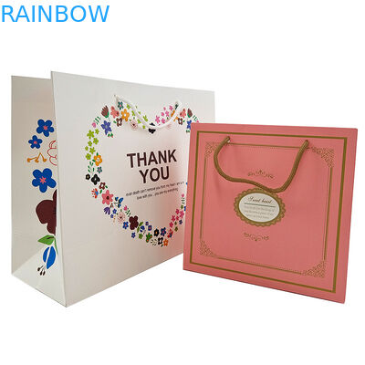 パーソナライズド 織物 梱包 工芸品 茶色の紙袋 食品級 ショッピングバッグ