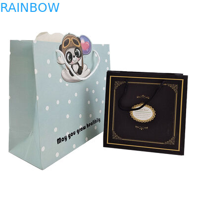 紙ロープ ストリング クラフト紙袋 ハンドルロープバッグ カスタマイズ 受け入れ色 折り紙パッケージ