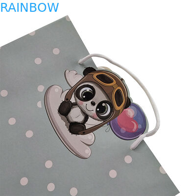 紙ロープ ストリング クラフト紙袋 ハンドルロープバッグ カスタマイズ 受け入れ色 折り紙パッケージ