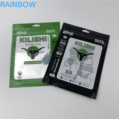 薄膜 三面シール ザイプ 平らな牛肉 抽出したプラスチック包装袋