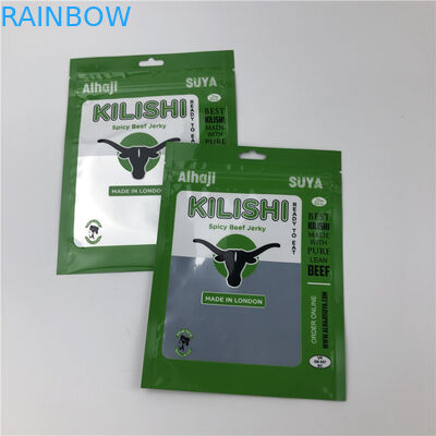 薄膜 三面シール ザイプ 平らな牛肉 抽出したプラスチック包装袋