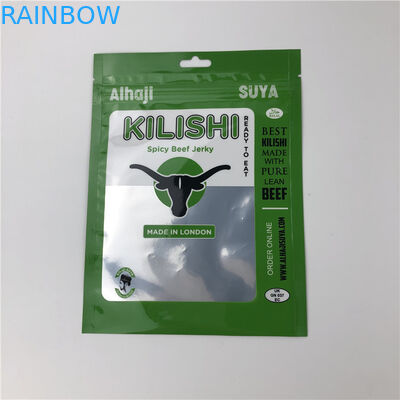 薄膜 三面シール ザイプ 平らな牛肉 抽出したプラスチック包装袋