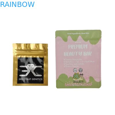 輝く仕上げ フロントウィンドウ ミラー袋 キャンディー 花 Ziplock バッグ 匂いがしない スタンドアップバッグ