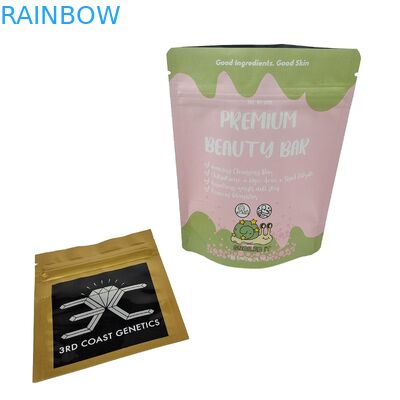 輝く仕上げ フロントウィンドウ ミラー袋 キャンディー 花 Ziplock バッグ 匂いがしない スタンドアップバッグ