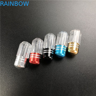 オクタゴンのスタイルの プラスチック製の薬容器 男性増強剤のための金属スプート