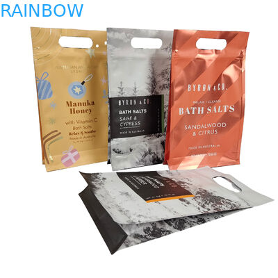 カスタムデザイン プリント マット 方形 平底 サイド ガセット プラスチック マイラー フォイル ロゴ 梱包 ポケット 容易 に 引き裂ける ジッパー バッグ