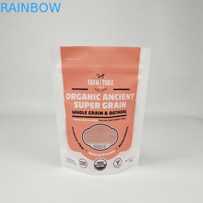 オーダーメイドロゴ 食品包装 臭いがなく シープ セルフシール スタンドアップポーチ マット 仕上げ 金属効果 プリント スタンドアップシープ