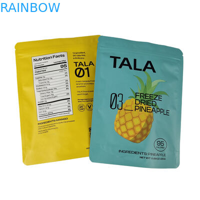 低MOQ カスタマイズされたキャシュー・ピーナッツ ドライフルーツ スナック 食品 梱包袋 ソフトタッチ マイラーバッグ