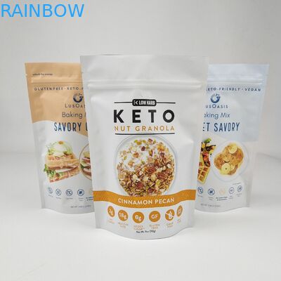 カスタム印刷 スタンドアップ ザイプロック プラスチックバッグ カフェ・ティー・キャンディー・チョコレートバー 食品包装 マイラーバッグ