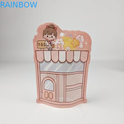 グラバー印刷 マット仕上げ マイラー スタンドアップポック 梱包袋 熱密封可能 ラジン 容易 破裂 切断 シープロック バッグ