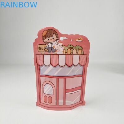 グラバー印刷 マット仕上げ マイラー スタンドアップポック 梱包袋 熱密封可能 ラジン 容易 破裂 切断 シープロック バッグ