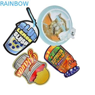 リサイクル 特別 カスタム 形 切断 7 14 28g ゴミ 防腐 アルミ フィルム キャンディ マイラー バッグ