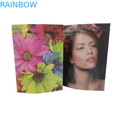 パーソナライズされた PLA 食品包装袋 プラスチック  Zip Lock アルミ製紙袋