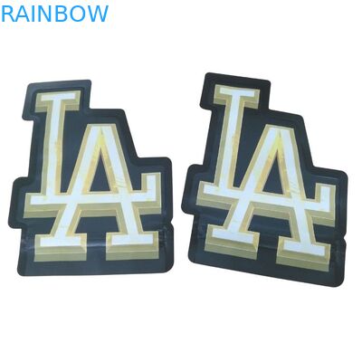 カスタム印刷 3.5g マイラーバッグ 切断式不規則バッグ シップロックサークル マイラー 柔らかいタッチ プラスチック食品キャンディバッグ