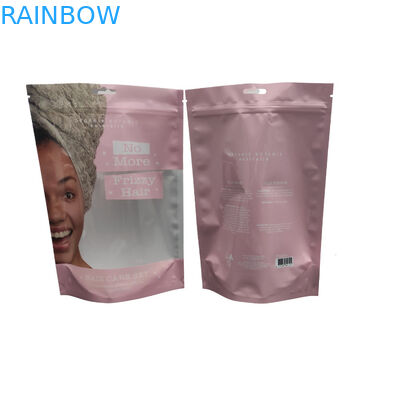 マットプリント 閉塞式 包装 バッグ  Zip Lock プラスチック 浴場 塩 身体 スクロール 立体 ザック ザック付き